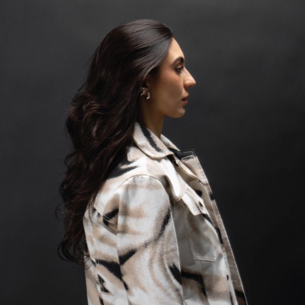 Chaqueta - Denim - Abstract Brown