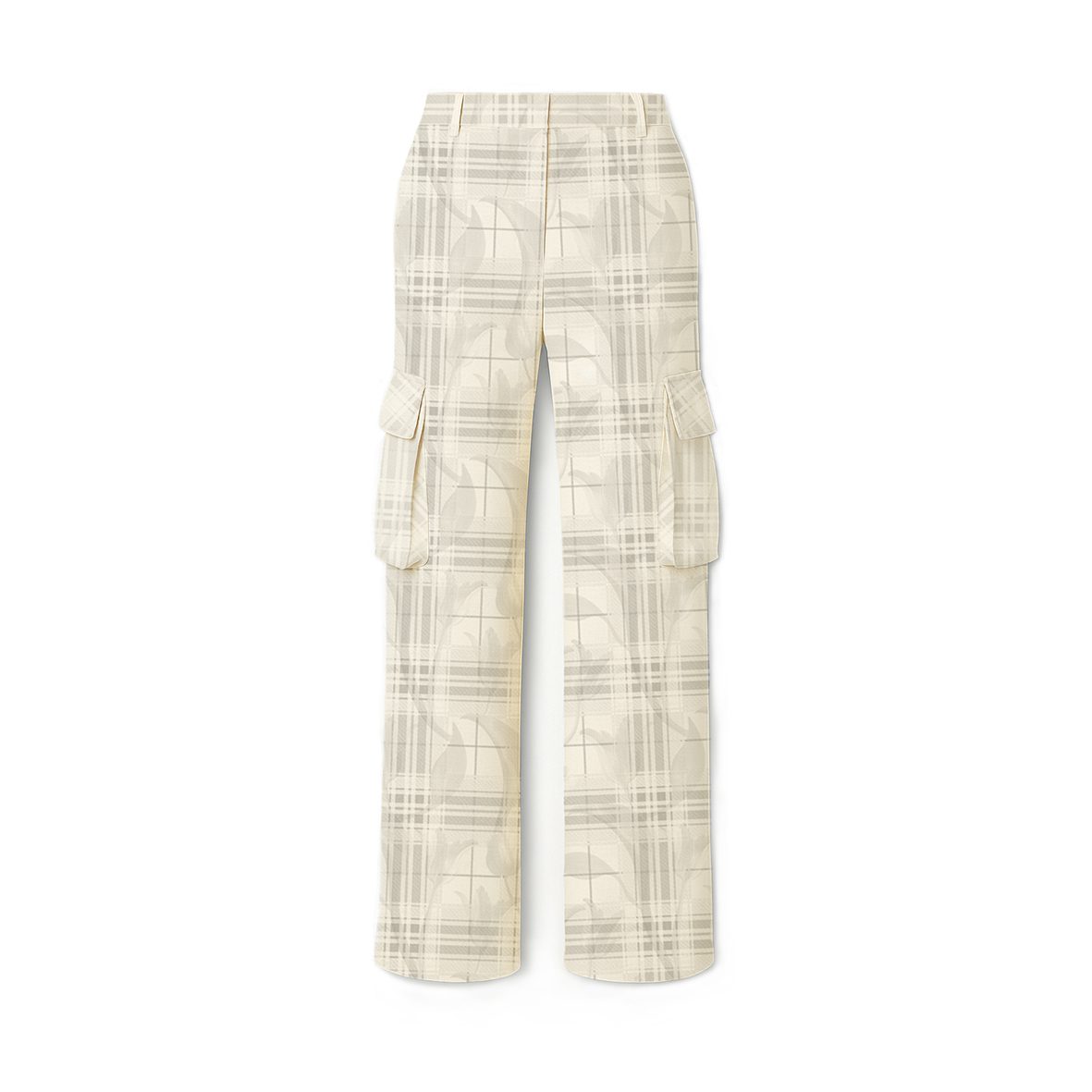 Elena - Tartan Flower - Marfil