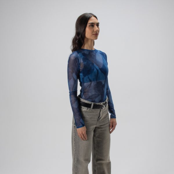 Mesh (Malla) - Eloisa - Denim Flower