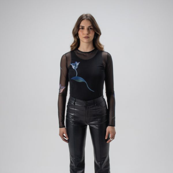 Mesh (Malla) - Eloisa - Flower Dance - Negro
