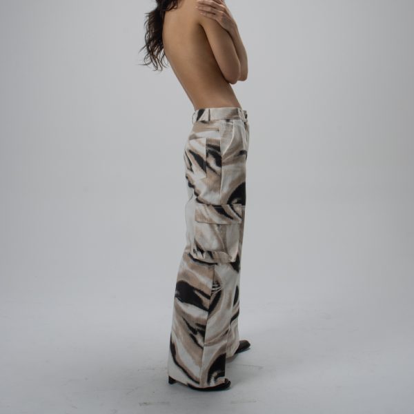 Pantalón - Elena - Denim Brown