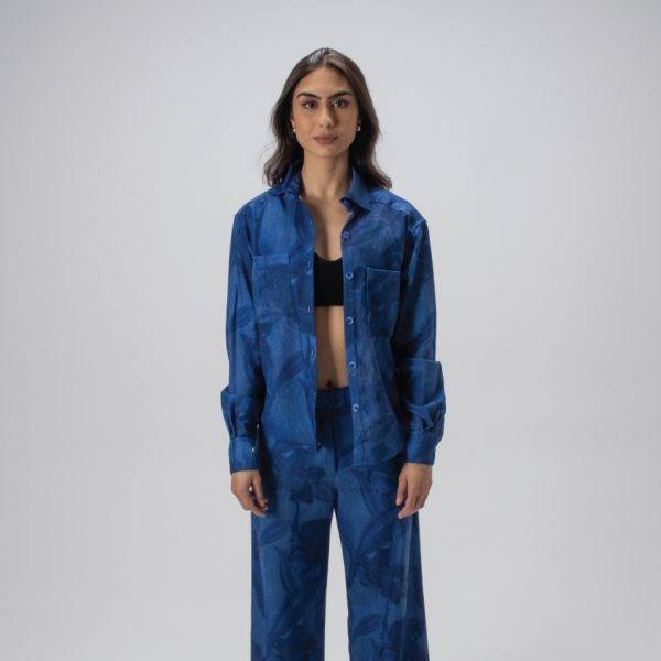 Camisa - Aitana - Denim Blue